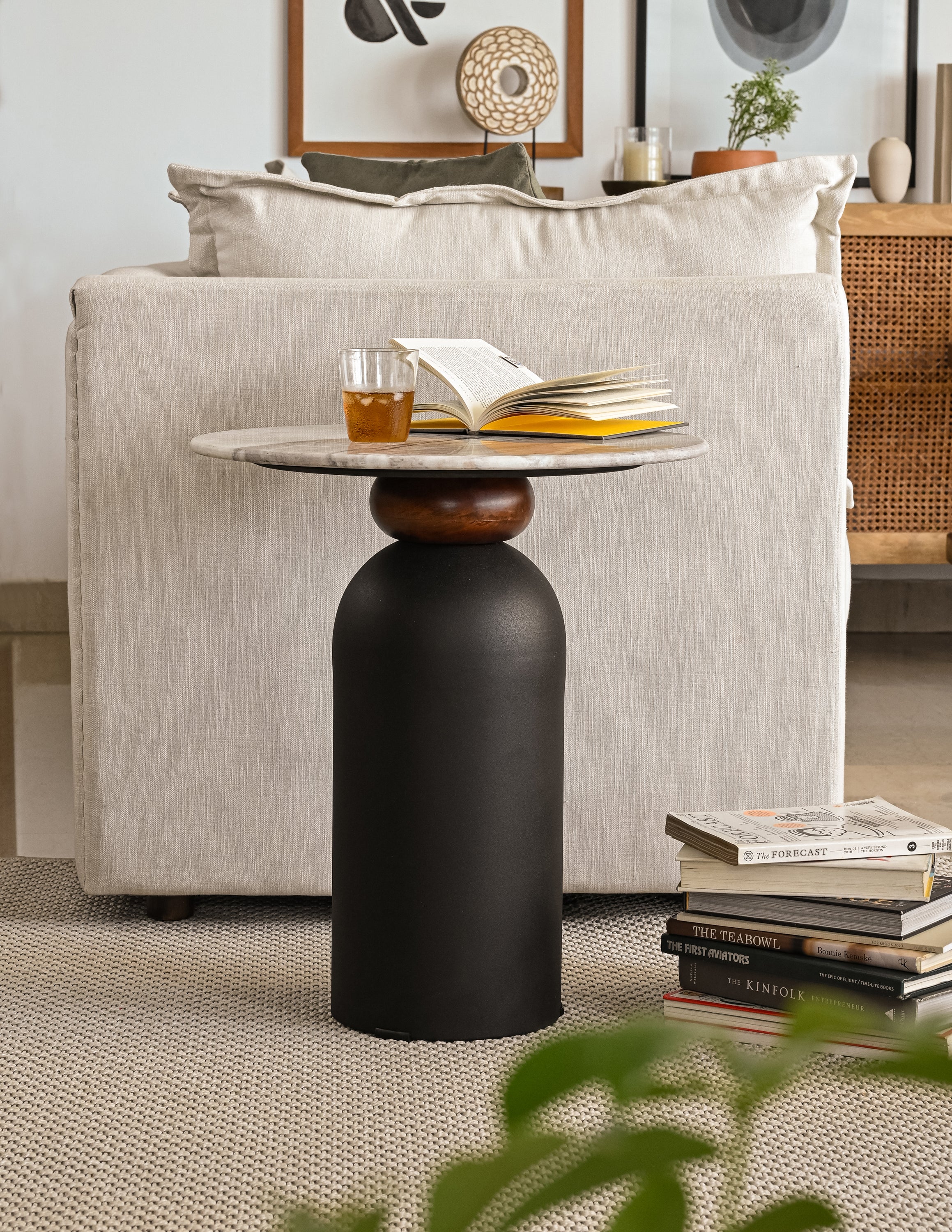 Perisi Marble Side Table