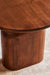 Brown wooden finish centre table.