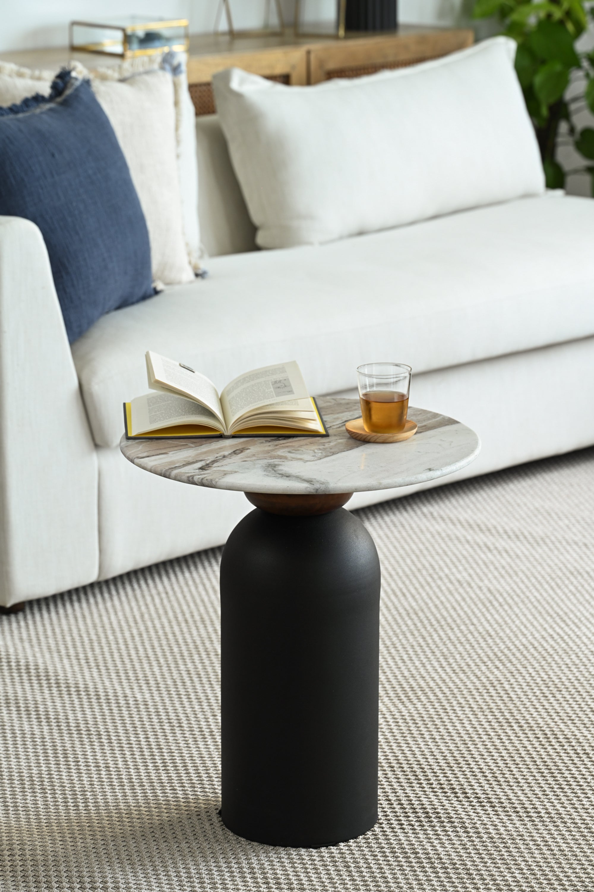 Perisi Marble Side Table