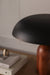 Perisi Table Lamp with Black Metal Shade