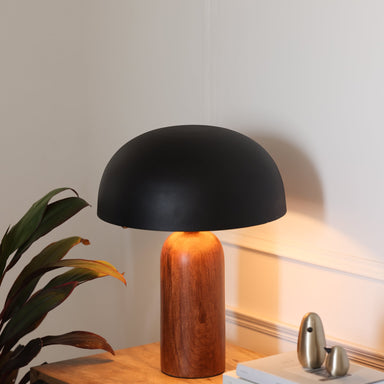 Perisi Wood Table Lamp by Fleck