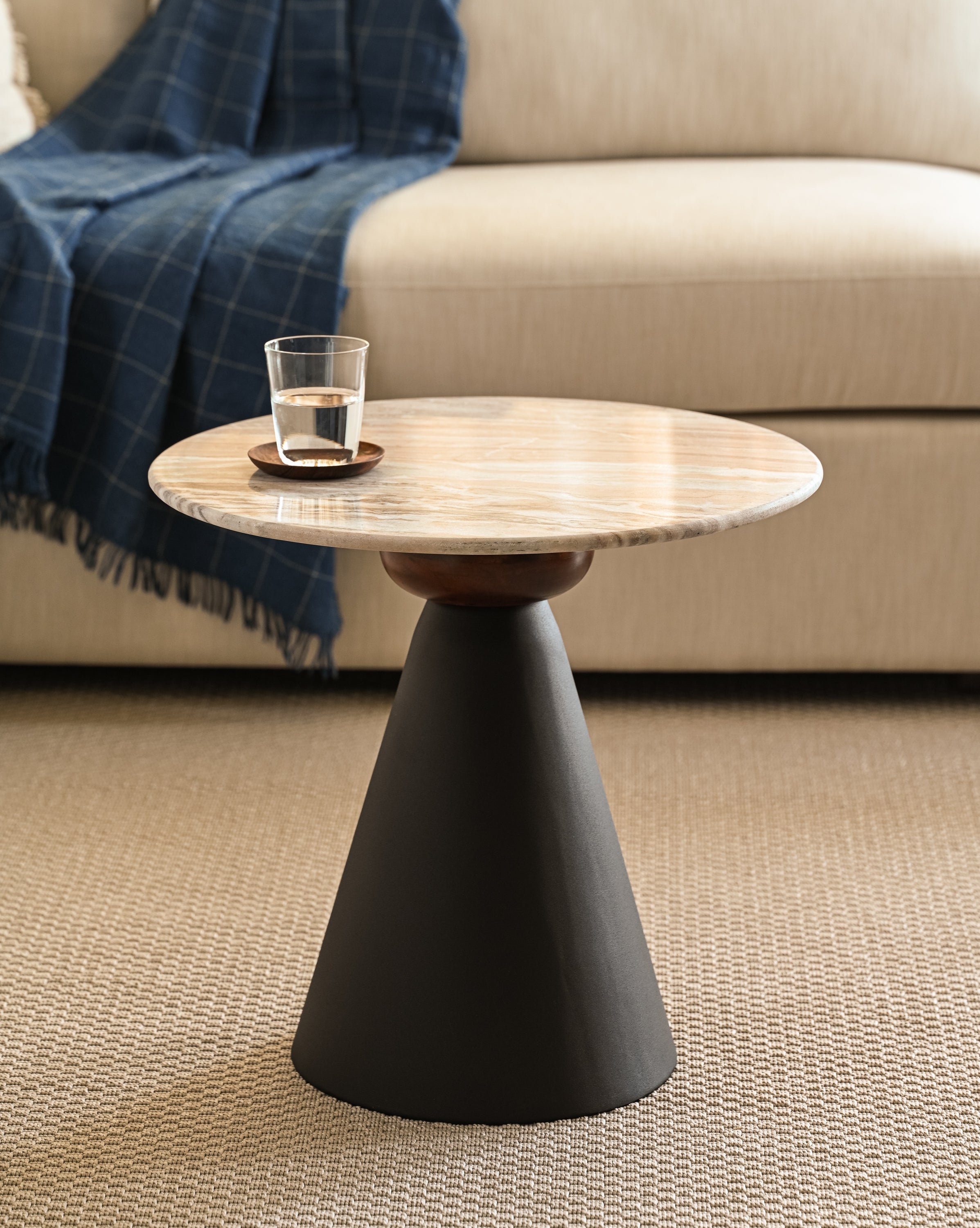 Perisi Marble Accent Table