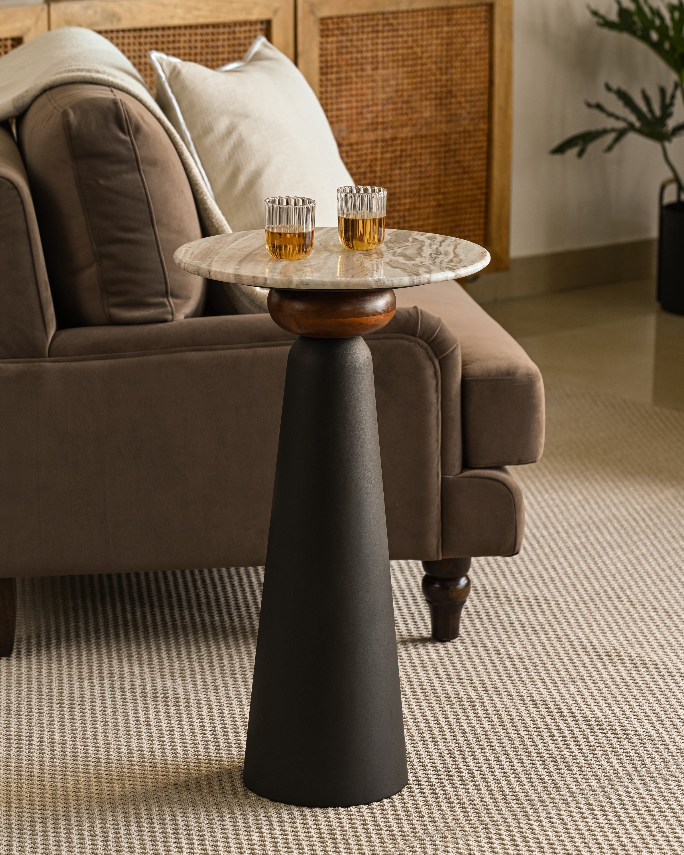 Perisi Marble Drinks Table