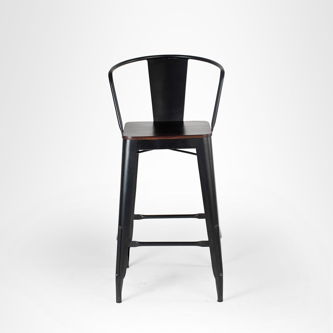 Tolix Bar Chair With Armrest