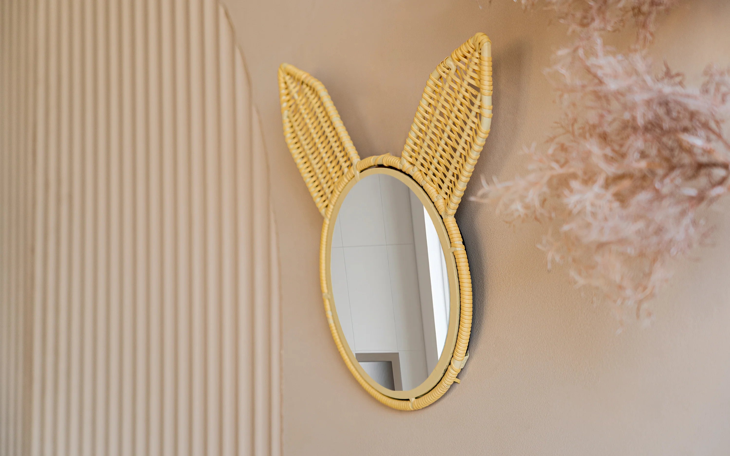 Rabbit Cane Wall Decor