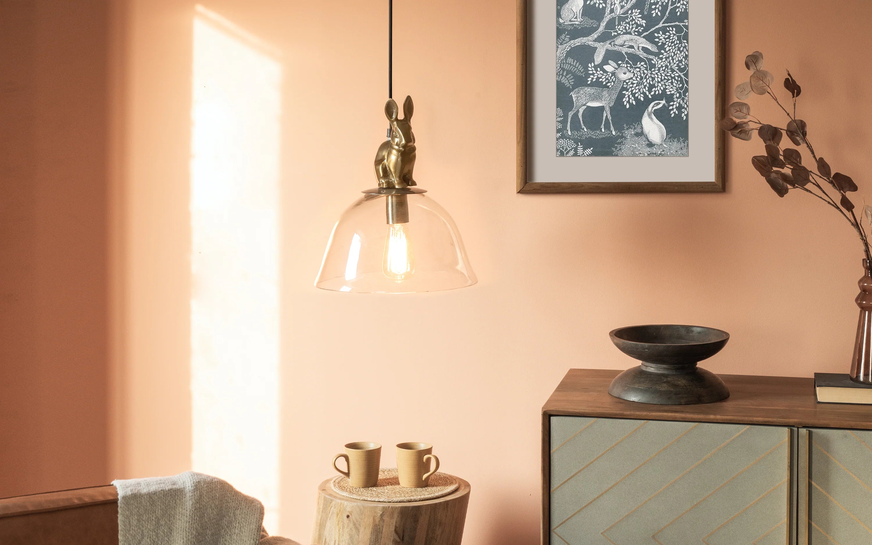 Rabbit Hanging Lamp