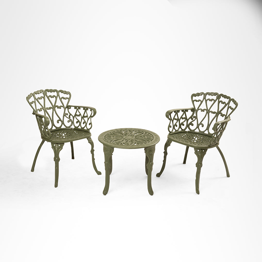 Ellis XXIII Cast Iron Table And Chair Set