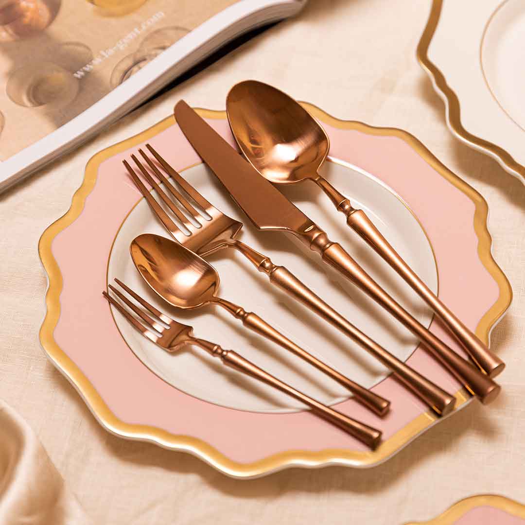 Grace Rose Gold Cutlery