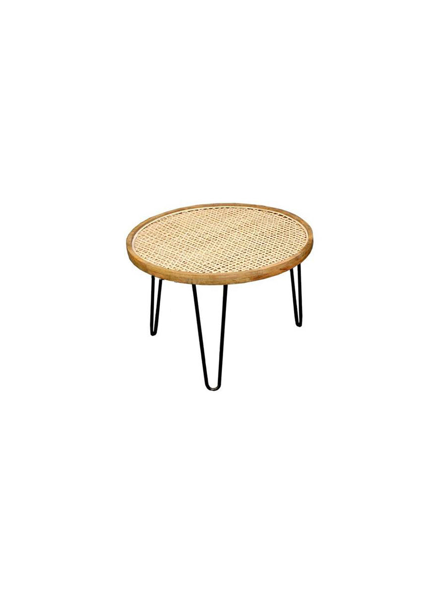 Large table with wooden top