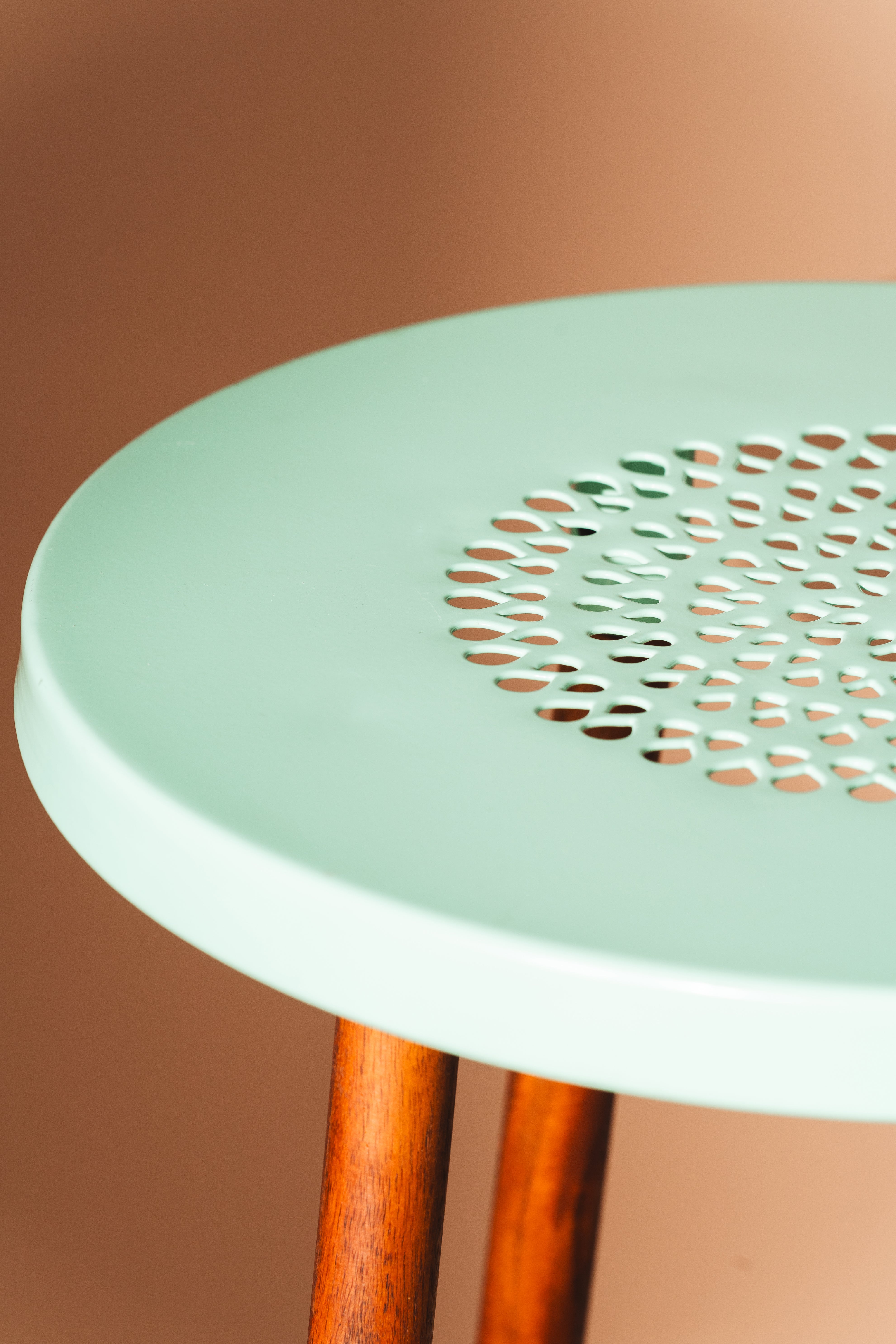 Coffee Companion Stool Cum Side Table