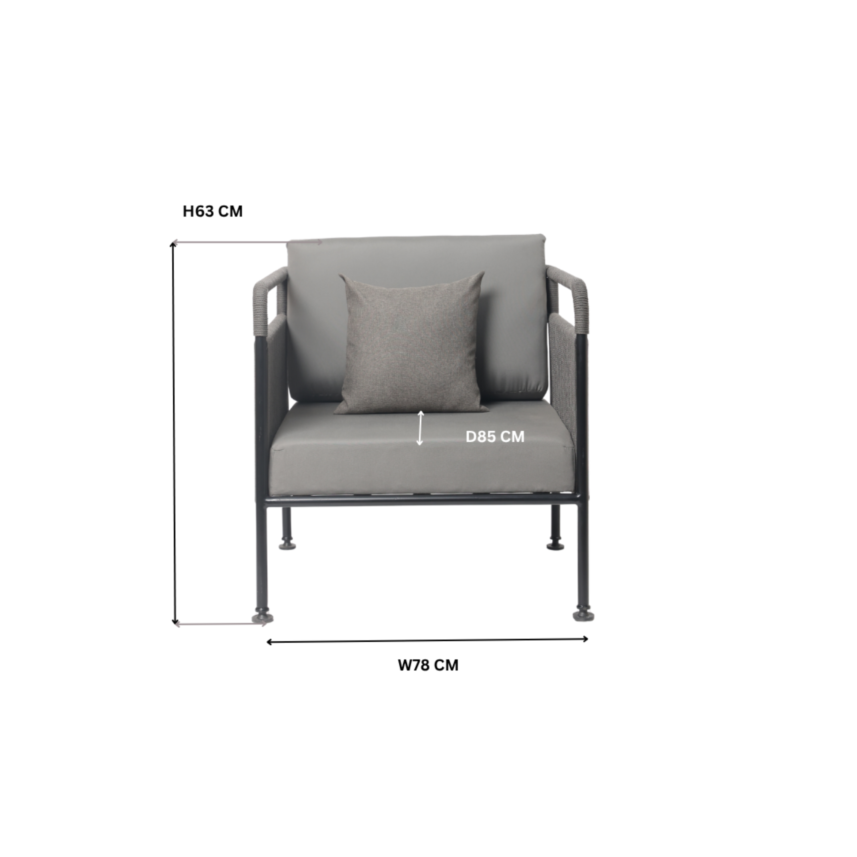 Aava Terra Chair – detail shot of the frame