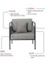 Aava Terra Chair – three-quarter angle view