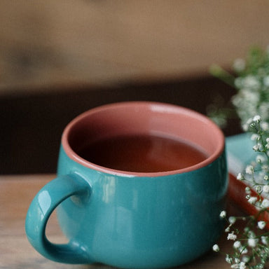 Teal Tranquility Ceramic Stoneware Mug (350ml)