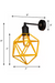 CWS116 Ridgemont Geometric Yellow Wallchiere