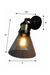 CWS117 Industrial Cone Clear Glass Wall light Fixture