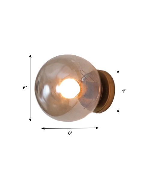 Aurora Noir Wall Sconce