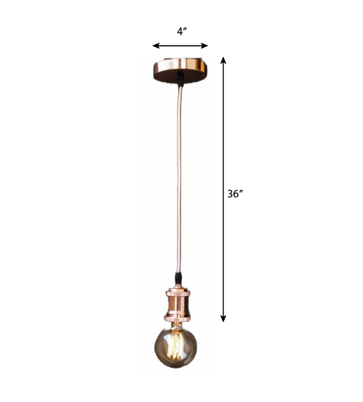 CLH117 Vintage E27 Socket Retro Edison Pendant Lamp Holder