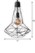 CLH121 Retro Black Industrial Geometric Pendant Light