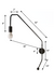 FSW215 Crossroads Swivel Wall Lamp