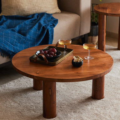 Skog Solid wood coffee table by Fleck