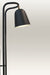 Stylish and functional floor lamp with a sturdy base and elegant curved stems.