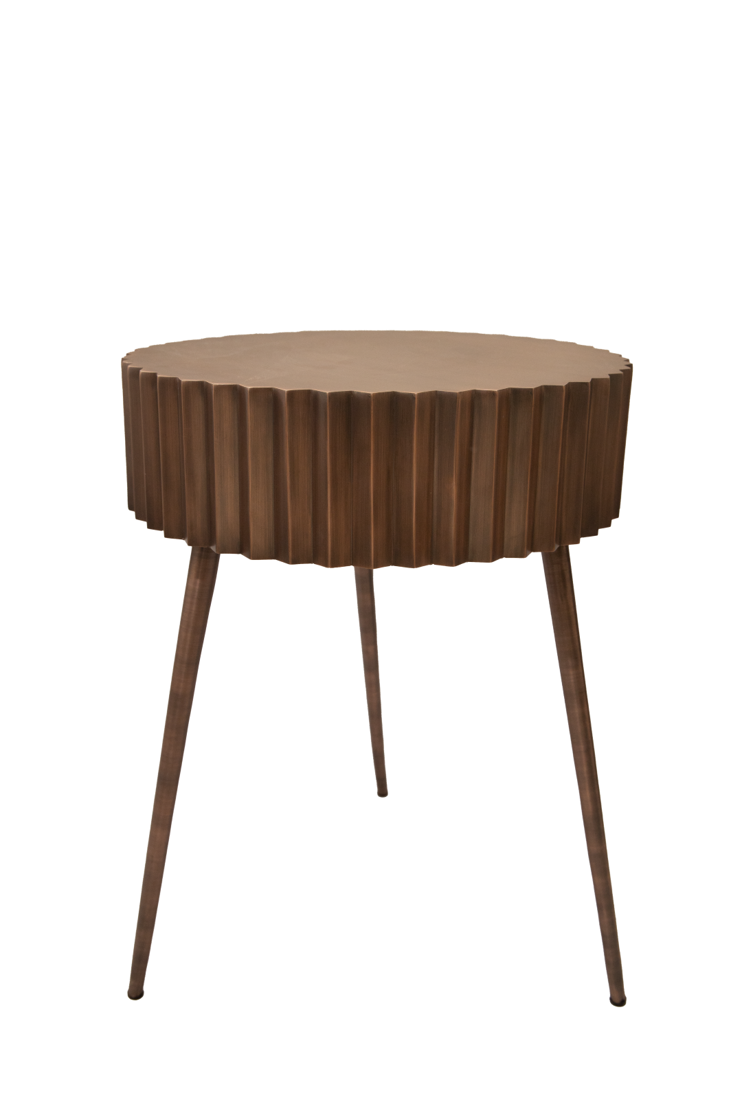 3 Legged Copper Antique Coffee Table