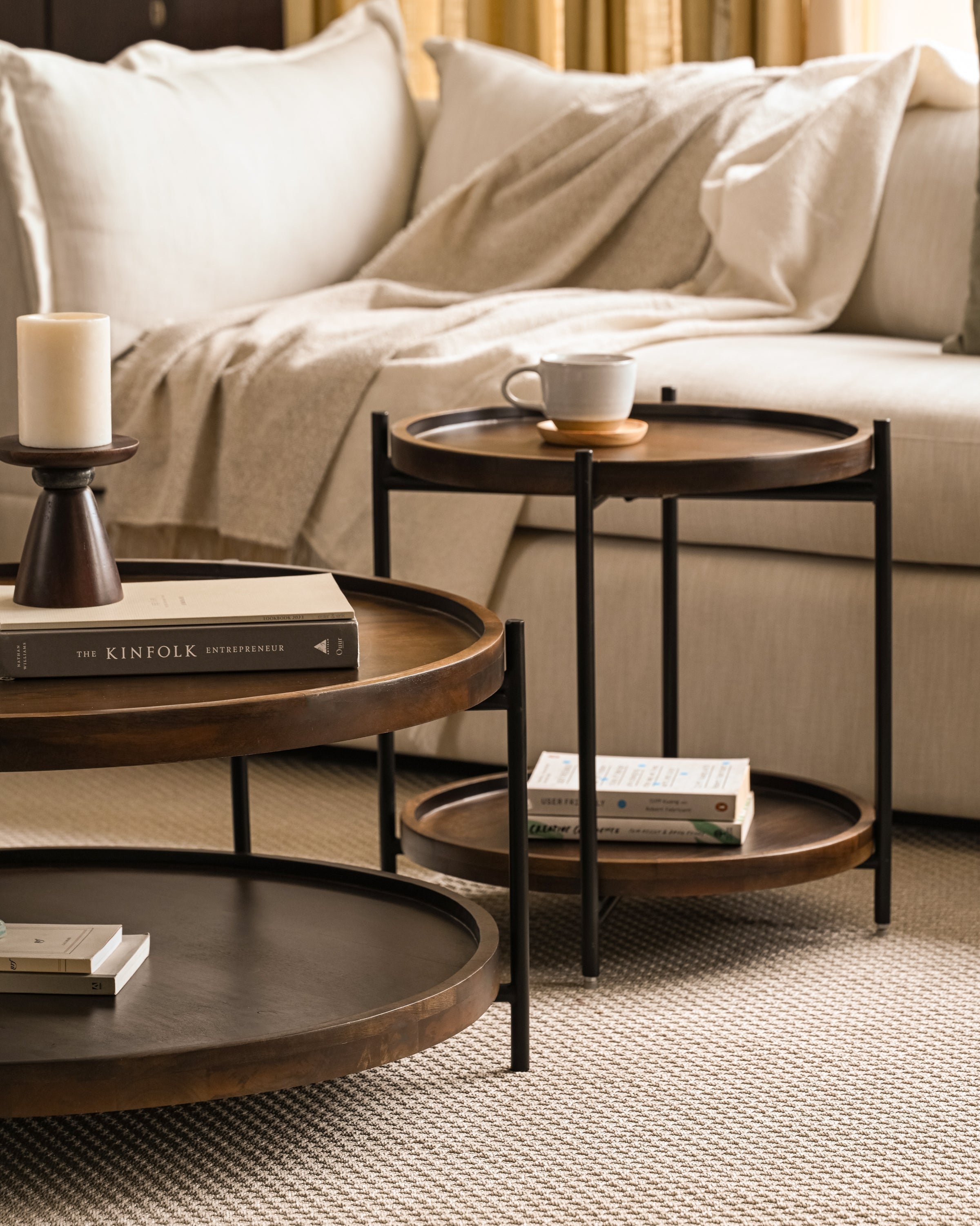 Terrain Coffee Table, Round
