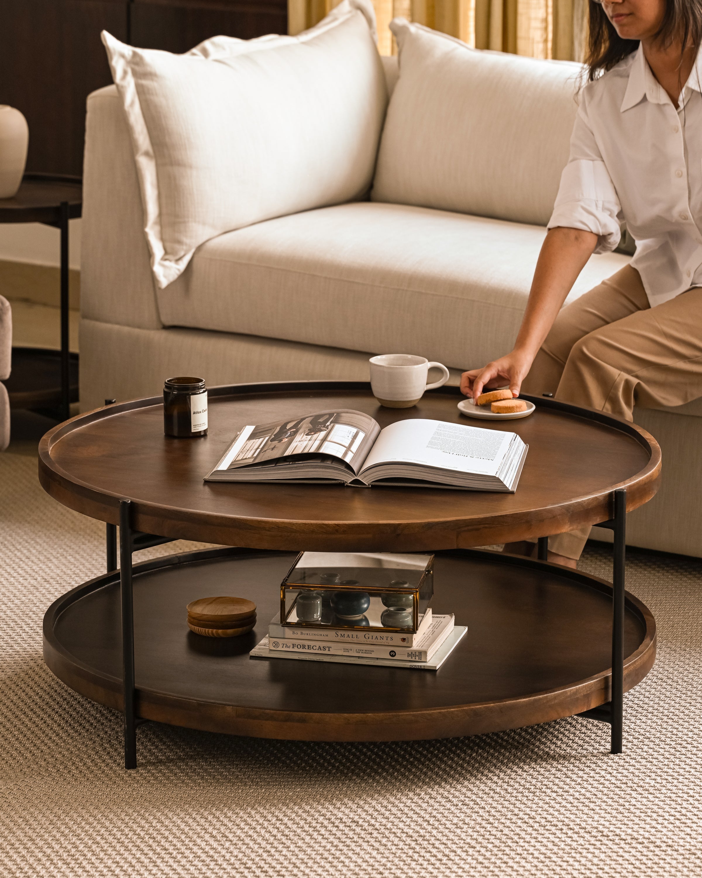 Terrain Coffee Table, Round