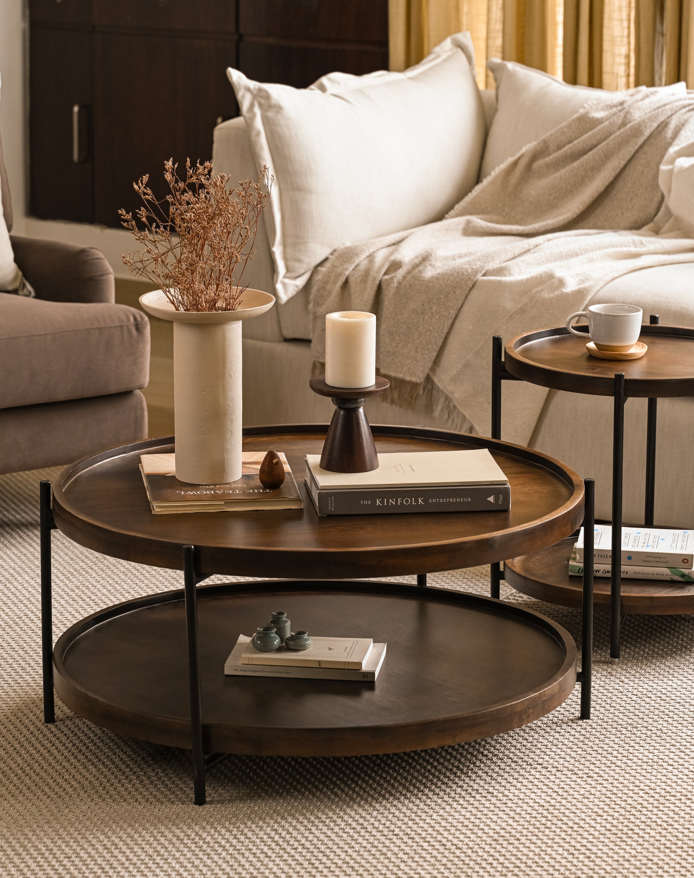 Terrain Coffee Table, Round