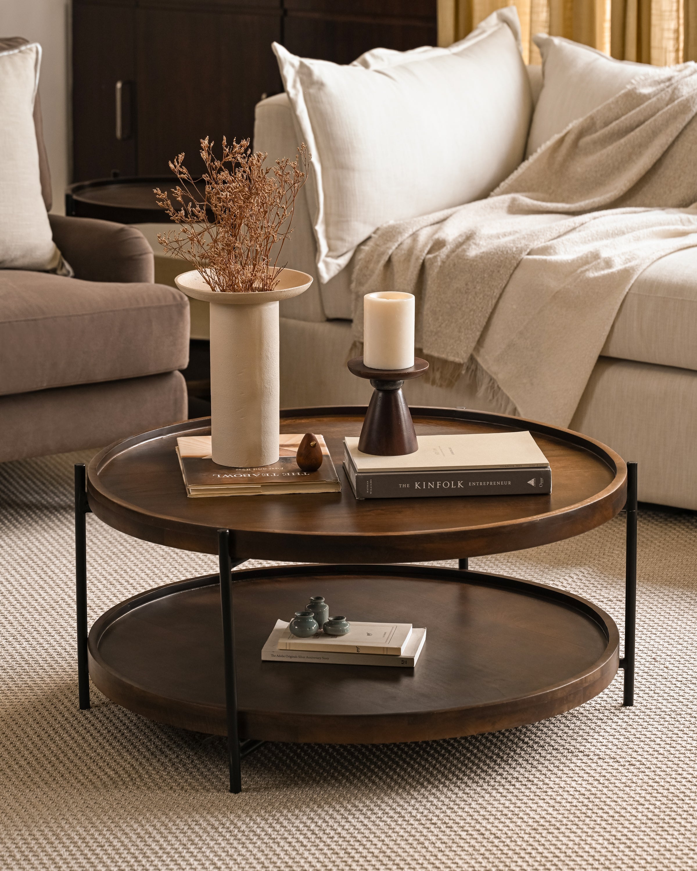 Terrain Coffee Table, Round