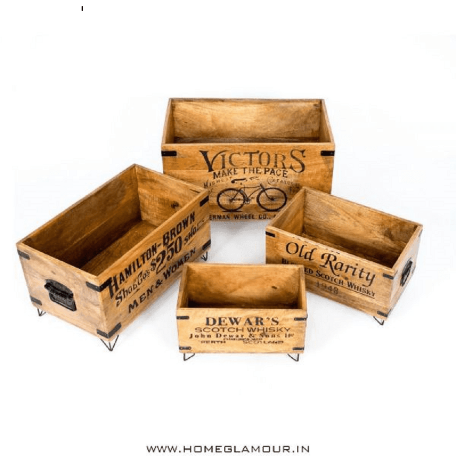 Victor Storage Boxes | Set Of 4