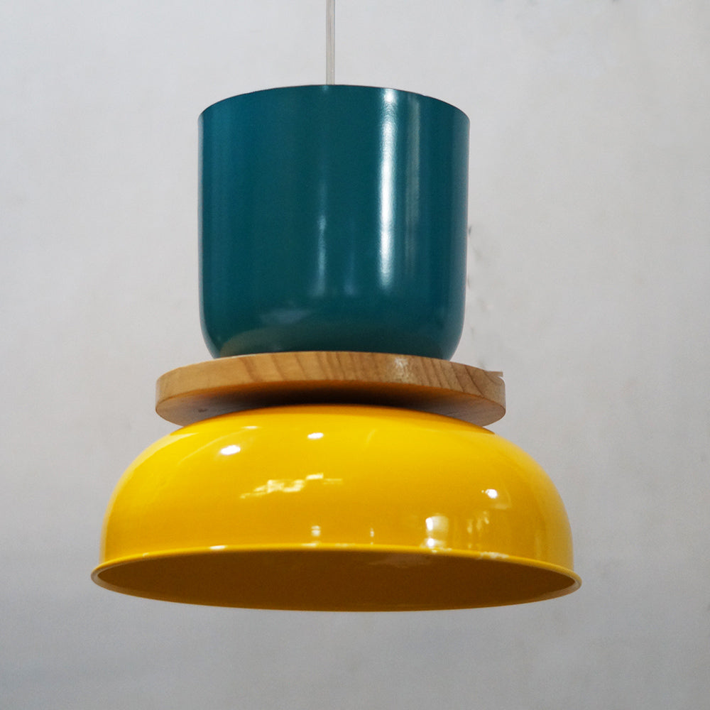 Vibrant Yellow Accent Lamp