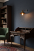 Aged Brass Wall Lamp - Brass, MS Black (+30 options) / 9 x 9 x 7 Inches / MS - Lighting