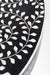 Aira Centre Table No. 21 - Black / Bone Inlay / Dia: 42’’ H: 18’’ - Indoor Furniture