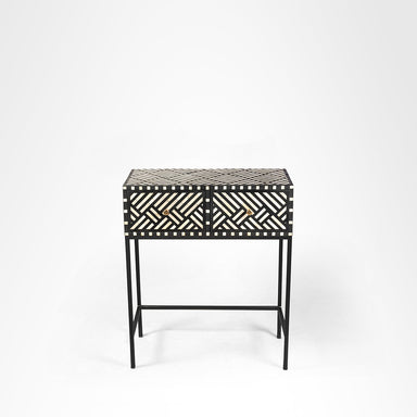 Aira Console - Black / L: 29.5’’ x B: 14’’ x H: 35.5’’ In Inches - console