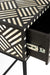 Aira Console - Black / L: 29.5’’ x B: 14’’ x H: 35.5’’ In Inches - console