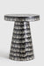 Aira Miramar Accent Table - Mother of Pearl / L:40 x B:40 x H:48 In cm - Indoor Furniture