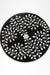 Aira Side Table No. 21 - Black / Bone Inlay / Dia: 18’’ H: 22’’ - Indoor Furniture