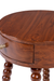 Alaya Side Table - Teak / Frame and Legs: Teakwood; Storage lined with laminate inside; Metal knobs / D: 18’’ H: 19’’