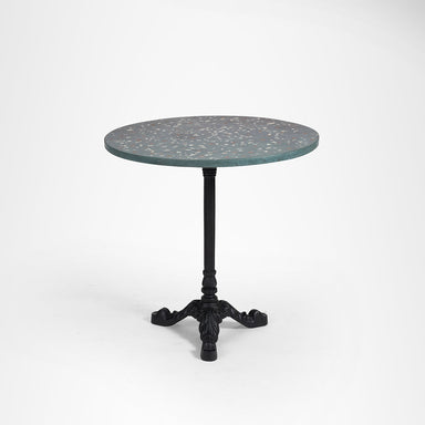 Alba Round Table - Cast Iron and Terrazzo - Outdoor Furniture