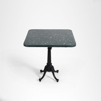 Alba Square Table - Cast Iron and Terrazzo / 76.2 x 76.2 x 73.7 x 43.2 cms - Outdoor Furniture
