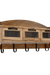 Altura Industrial Wall Shelf - Light Walnut / Mango Wood / L:66 x D:16 x H:33 in cm - Indoor Furniture