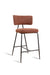 Alva Bar Chair - Mild Steel and Upholstery / CM - L:- 53 x W:- 48 x H:- 95 - Indoor Furniture