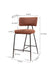 Alva Bar Chair - Mild Steel and Upholstery / CM - L:- 53 x W:- 48 x H:- 95 - Indoor Furniture