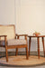 Ama Accent Chair - Teak (Brown) / Teakwood, cane / L: 23’’ W: 22’’ H: 34’’; Seat Height: 18’’ - Furniture
