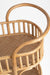 Amara Trolley - Biege / W: 41’’ D: 14.5’’ H: 35.5’’ / Cane - Decor