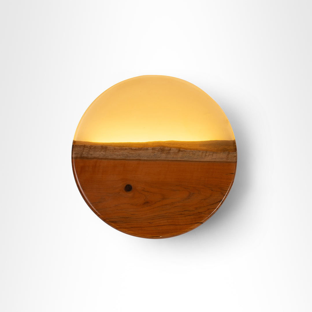 Amber Resin Wall Light - Lighting