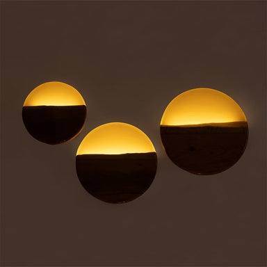 Amber Resin Wall Light - Lighting