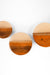 Amber Resin Wall Light - Set of 3 / Wood & Resin / Walnut - Lighting