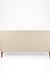 Amelia 3 Seater Sofa - Beige / Acacia Wood & Upholstered Fabric / W: 70 ’ D: 32.5’’ H: 33’’ SH: 18’’ - Indoor Furniture
